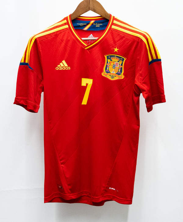 Spain 2012 David Villa Home Kit w/ tags (S)