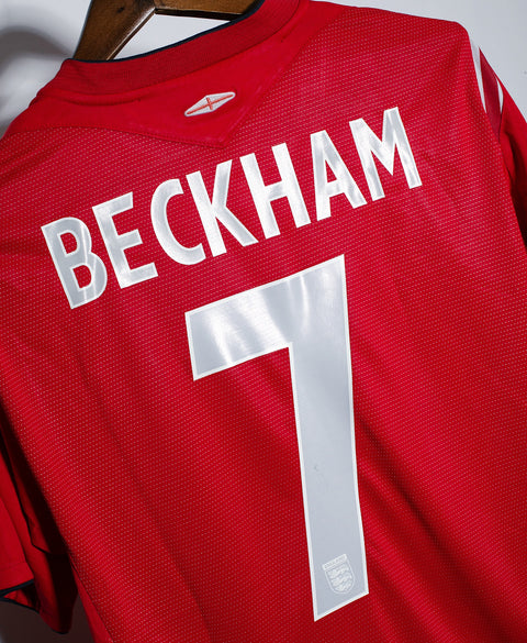 England 2004 Beckham Away Kit (L)