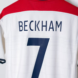 England 2004 Beckham Home Kit (L)