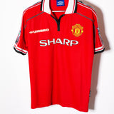 Manchester United 1998-99 Beckham Home Kit (M)