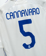 Real Madrid 2007-08 Cannavaro Home Kit W/ Tags (L)