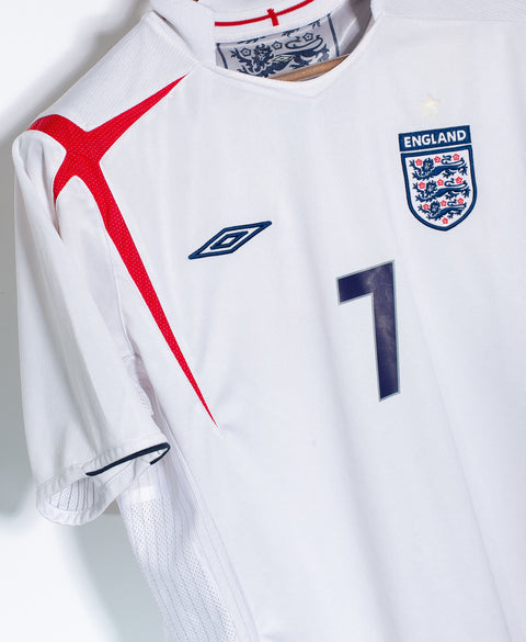 England 2006 Beckham Home Kit (XL)