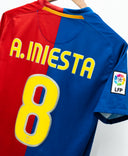 Barcelona 2008-09 A. Iniesta Home Kit (S)