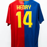 Barcelona 2008-09 Henry Fan Home Kit (2XL)