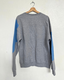 Reworked Crewneck - Grey / Sky Blue ( L )