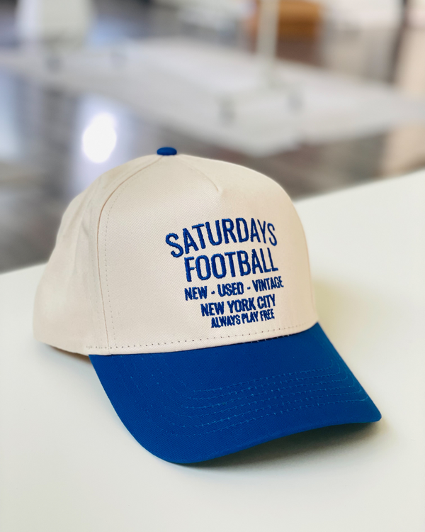 Saturdays Football NYC Cap - Blue