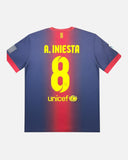 Barcelona 2012-13 Iniesta Home Kit (M)
