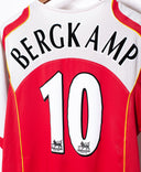 Arsenal 2004-05 Bergkamp Home Kit (2XL)