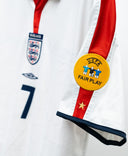 England 2004 Beckham Home Kit (L)