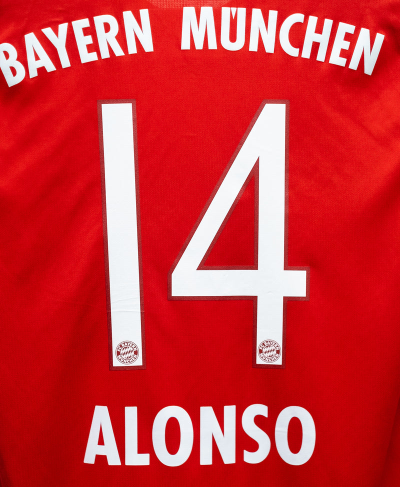 Bayern Munchen 2015-16 Alonso Home Kit w/ Tags (M)