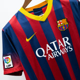 Barcelona 2013-14 Messi Home Kit (L)
