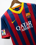 Barcelona 2013-14 Messi Home Kit (L)