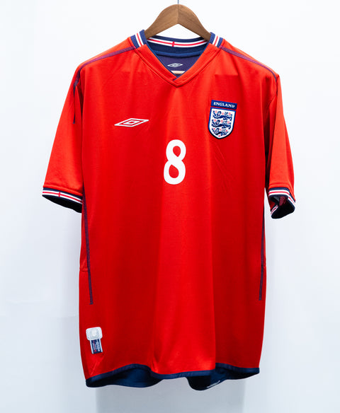 England 2002 Scholes Away Kit (XL)