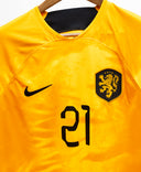 Netherlands 2022 F. De Jong Home Kit W/ Tags (M)