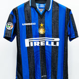 Inter Milan 1997-98 Ronaldo Home Kit (YXL)