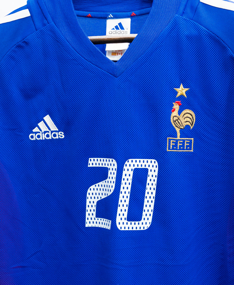 France 2002 Trezeguet Home Kit (L)