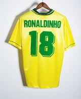 Brazil 1996 Ronaldinho Home Kit (L)