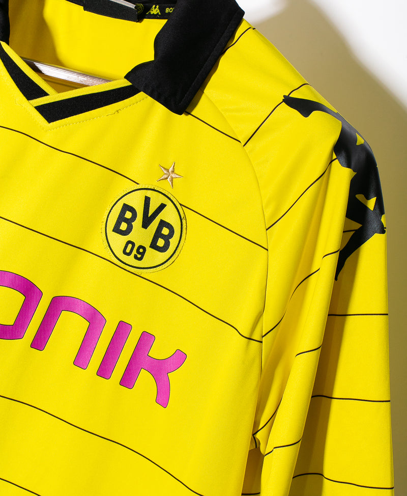 Borussia Dortmund 2010-11 Lewandowski Home Kit (XL)