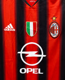 AC Milan 2004-05 Kaka Player Issue Home Kit (M)