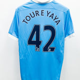 Manchester City 2015-16 Yaya Toure Home Kit (L)