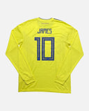 Colombia 2018-19 James Rodriguez home football shirt, size L.