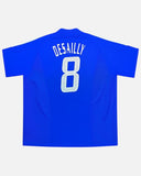 France 2002-03 Desailly home vintage football shirt, size XL.
