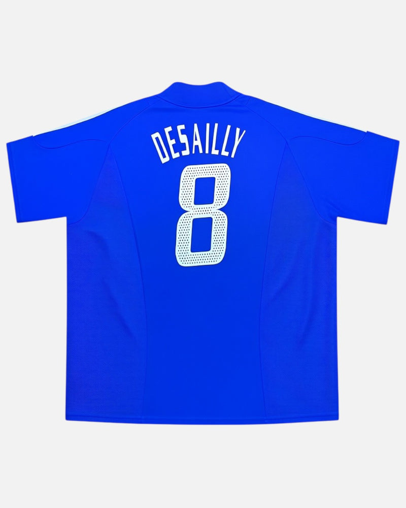 France 2002-03 Desailly home vintage football shirt, size XL.
