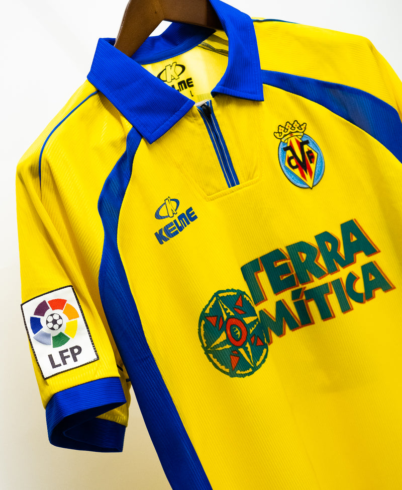 Villarreal 2000-01 Calleja Home Kit (L)