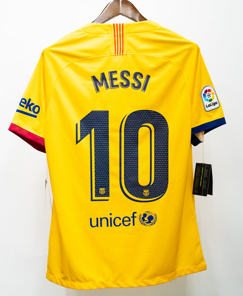 Barcelona 2019-20 Messi Away Kit w/ Tags (L)