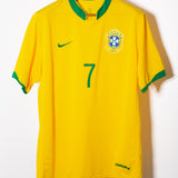 Brazil 2006 Adriano Player Issue Home Kit (XL)