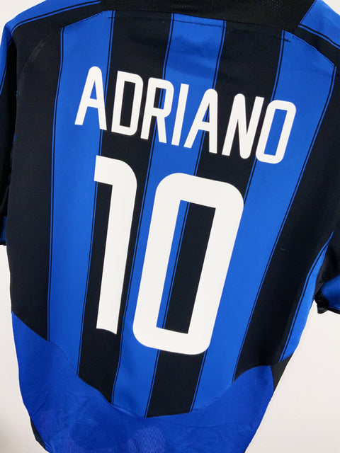 Inter Milan 2003-04 Adriano Home Kit (S)