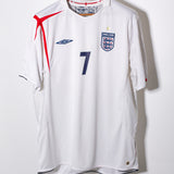 England 2006 Beckham Home Kit (2XL)