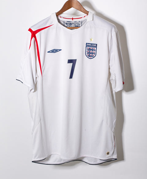 England 2006 Beckham Home Kit (2XL)