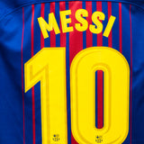 Barcelona 2017-18 Messi Home Kit (M)