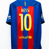 Barcelona 2016-17 Messi Home Kit (XL)