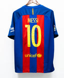 Barcelona 2016-17 Messi Home Kit (XL)