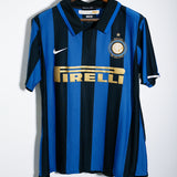 Inter Milan 2007-08 Ibrahimovic Home 2 Kit (L)