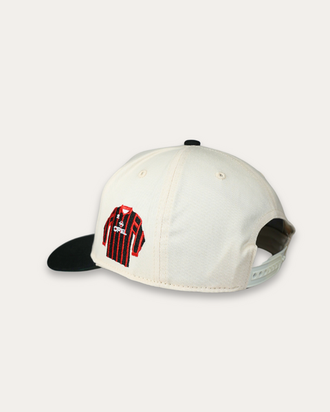 Milan Red 5 Panel Cap