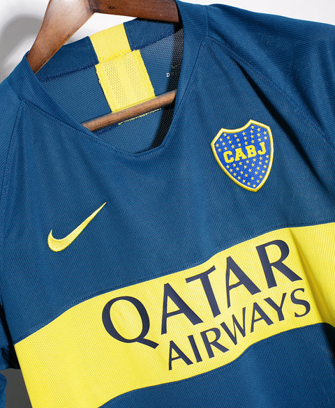 Boca Juniors 2018-19 Tevez Home Kit (L)