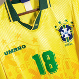 Brazil 1996 Ronaldinho Home Kit (L)