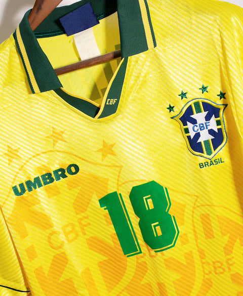 Brazil 1996 Ronaldinho Home Kit (L)