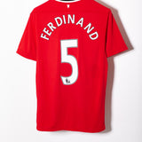 Manchester United 2011-12 Ferdinand Home Kit (L)