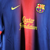 Barcelona 2012-13 Messi Home Kit  (L)