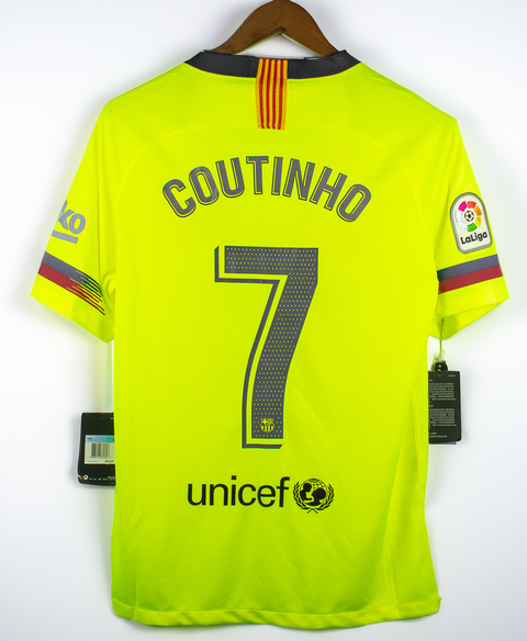 Barcelona 2018-19 Coutinho Away Kit W/ Tags (M)