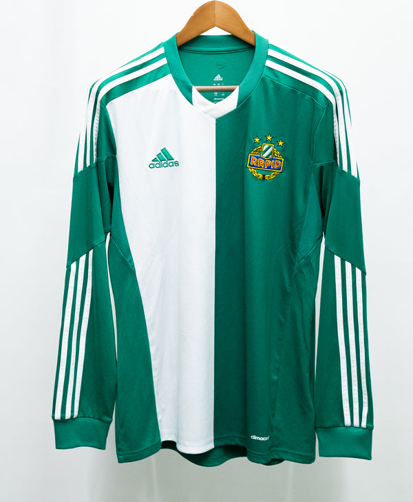 Rapid Wien 2012-14 Long Sleeve Home Kit (L)