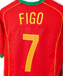 Portugal 2004 Figo Fan Home Kit (M)
