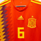 Spain 2018 Iniesta Home Kit (L)