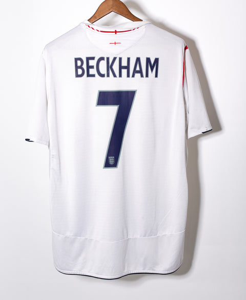 England 2006 Beckham Home Kit (2XL)