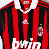 AC Milan 2009-10 Ronaldinho Home Kit (S)