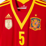 Spain 2013 Puyol Home Kit (S)